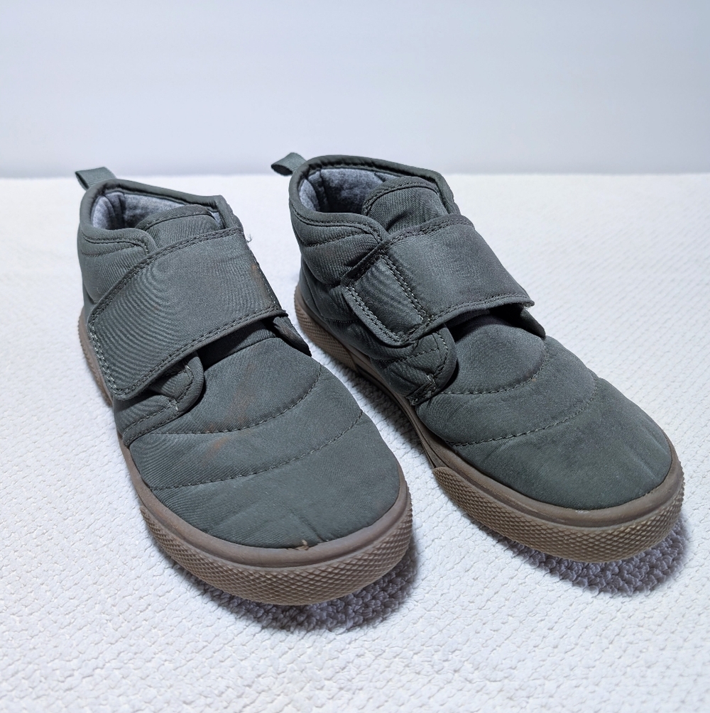 Carter's Fashion Sneakers 2M Army Green Velcro